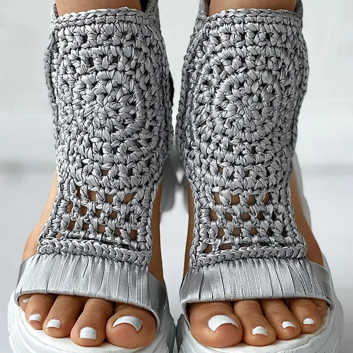 Sandálias Femininas de Malha